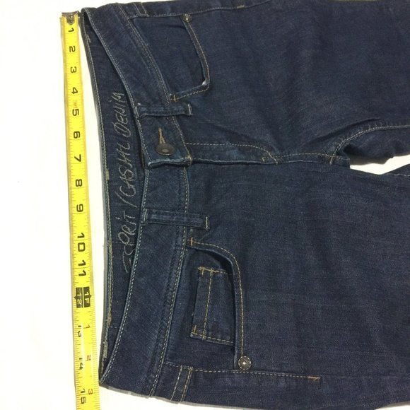 Esprit Smart Straight Jeans Dark‎ Stretch 28 32 Actual 29 X 28 - Picture 6 of 12